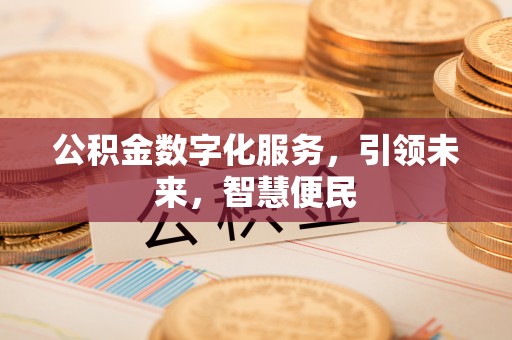 赤城公积金数字化服务，引领未来，智慧便民