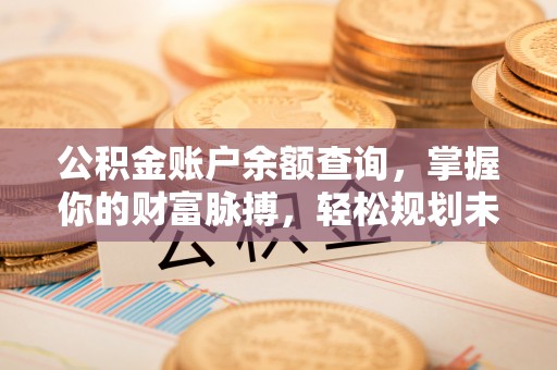 赤城公积金账户余额查询，掌握你的财富脉搏，轻松规划未来