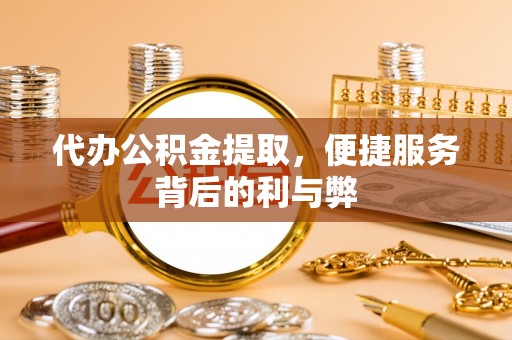 赤城代办公积金提取，便捷服务背后的利与弊