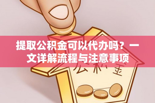 赤城提取公积金可以代办吗？一文详解流程与注意事项