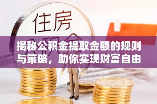 赤城揭秘公积金提取金额的规则与策略，助你实现财富自由