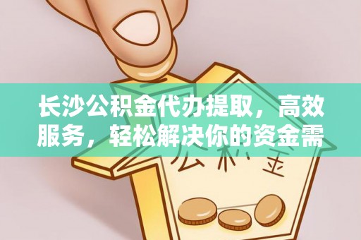 赤城长沙公积金代办提取，高效服务，轻松解决你的资金需求