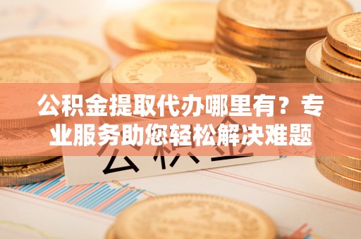 赤城公积金提取代办哪里有？专业服务助您轻松解决难题